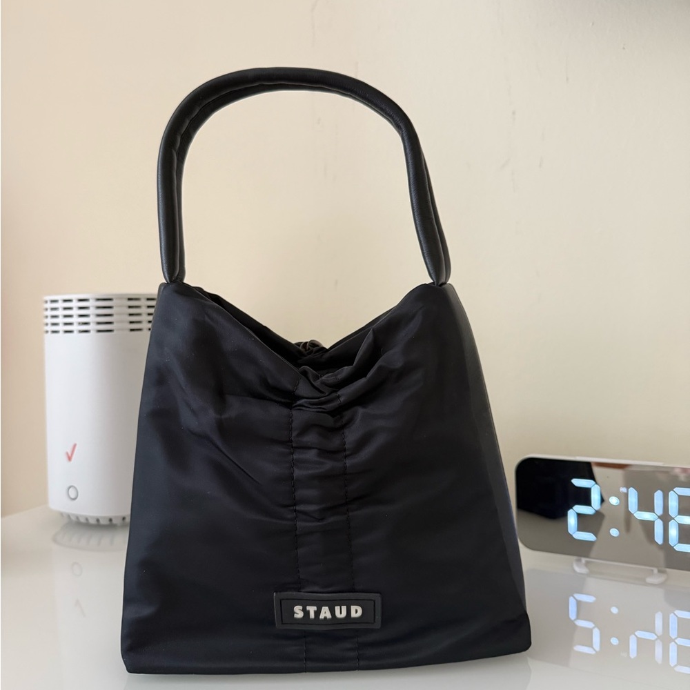 STAUD Felix Nylon Shoulder Bag